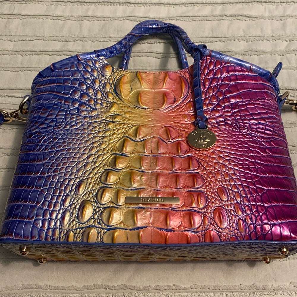 Brahmin small Elaine magic ombré Melbourne purse
